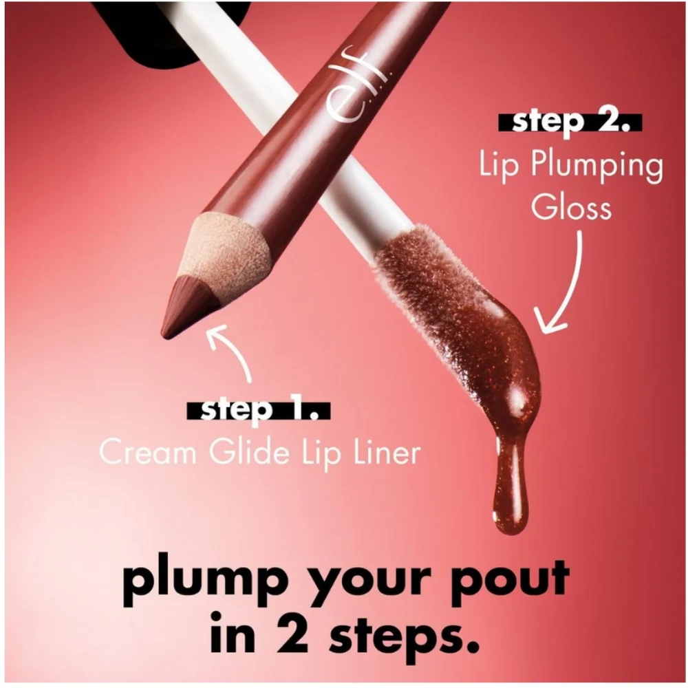 ELF Lip Plumping Gloss Shade: Chocolate Glaze 🤎✨ 🆕